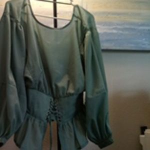 Mint Green womens shirt
